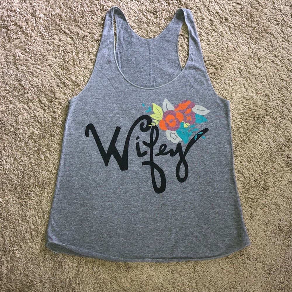 M graphic Razorback tanks - Picture 2 of 4